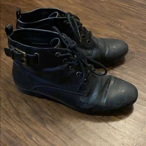 Black booties forever 21